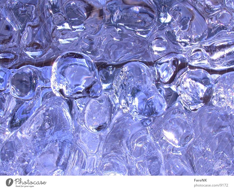 Eiszeit_4 Licht Makroaufnahme Nahaufnahme Wasser
