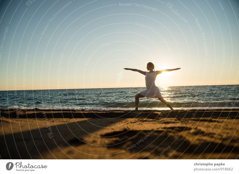 Sonnengruß VI Leben harmonisch Wohlgefühl Zufriedenheit Erholung Meditation Freizeit & Hobby Ferien & Urlaub & Reisen Sommer Sommerurlaub Strand Meer Sport