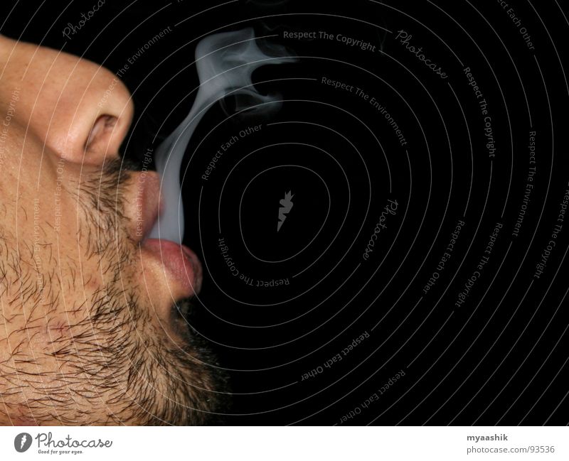 Smoke Man Wind Gesundheit smoke smoking man face with smoke cigarette tobacco stop smoking smoke free