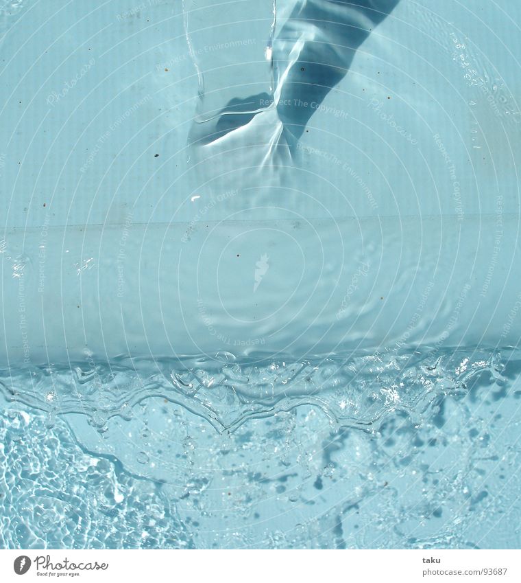WATER nass Kühlung Schwimmbad Ferien & Urlaub & Reisen Sommer Erfrischung kalt Strahlung Geplätscher Wohnung Reinigen hell-blau durchsichtig Wasser
