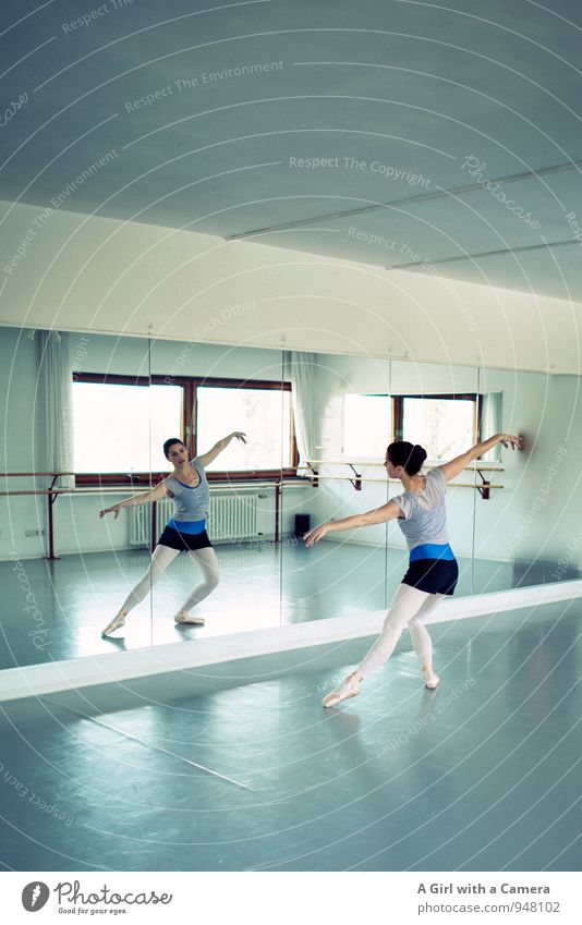 Eleganza Doppelpack Fitness Sport-Training Balletttänzer Mensch feminin Junge Frau Jugendliche Körper 1 30-45 Jahre Erwachsene Tanzen ästhetisch elegant schön