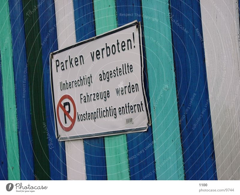 Parken Verboten Parkverbot Dinge Schilder & Markierungen