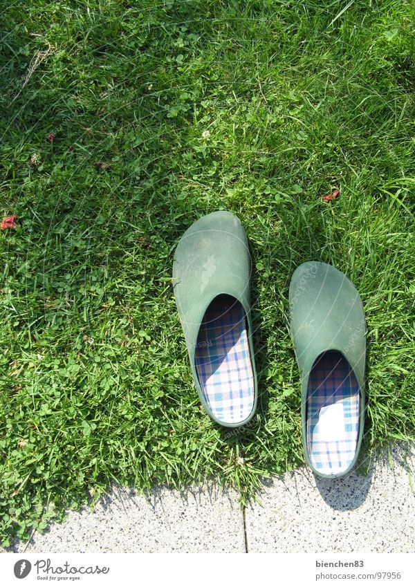 Gartenarbeit Schuhe grün Freizeit & Hobby Pause Park Gartenschuhe Rasen