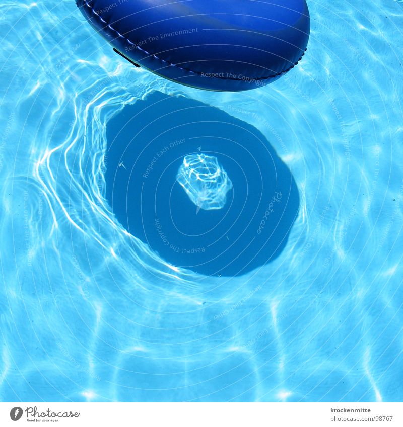 h zwei o Schwimmbad Erfrischung Freizeit & Hobby Ferien & Urlaub & Reisen Hotel Reflexion & Spiegelung Kühlung aufblasbar Sommer Spielen Wasser blau