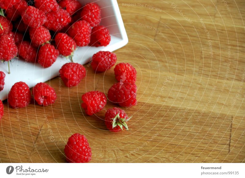 Zum vernaschen Himbeeren Sommer Gesundheit Vitamin Sammlung fruchtig rot süß Frucht Garten Beeren Ernte Ernährung